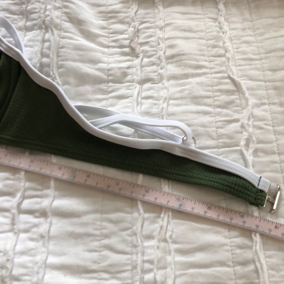 Underwire Color Block Ribbed Bikini Set - Picture 6 of 6